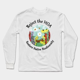 Restore Native Biodiversity Non Vulgar Version Long Sleeve T-Shirt